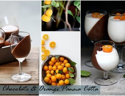 Dark Chocolate & Orange Panna Cotta Dark Chocolate & Orange Panna Cotta