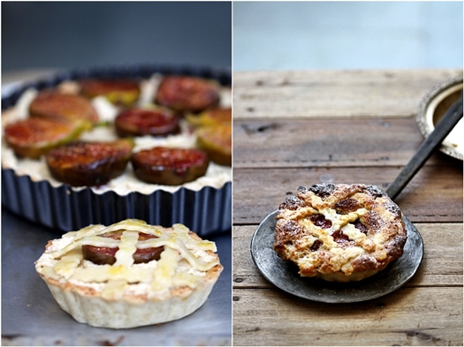 Honey Roasted Fig & Almond Tart