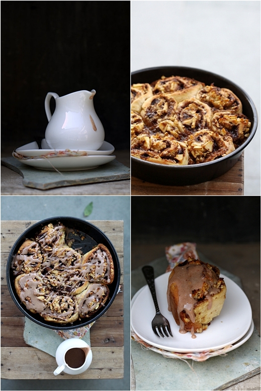 Quick Apple Cinnamon Buns {no yeast}