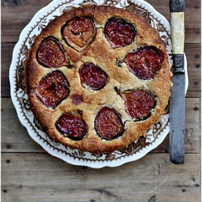 Honey Roasted Fig & Almond Tart