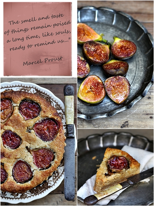 Honey Roasted Fig & Almond Tart 