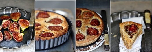 Honey Roasted Fig & Almond Tart