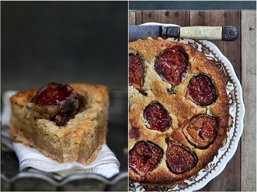 Honey Roasted Fig & Almond Tart 