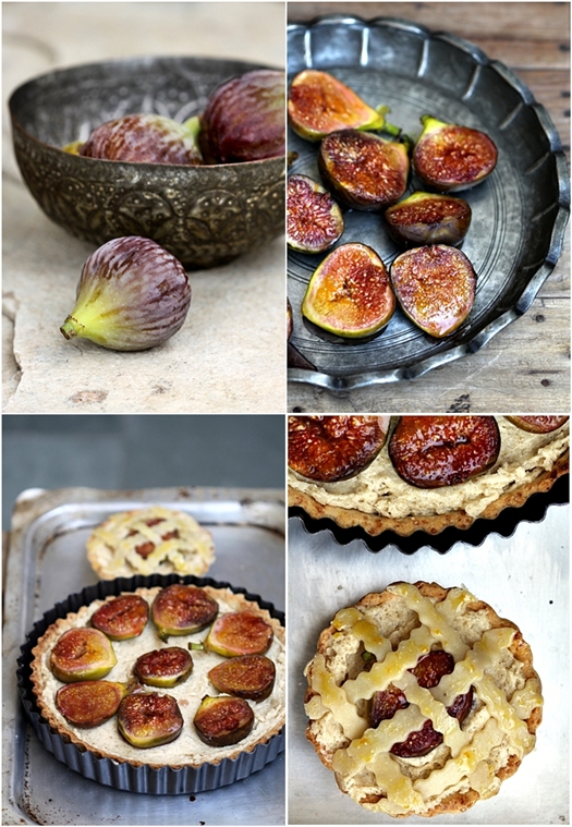 Honey Roasted Fig & Almond Tart
