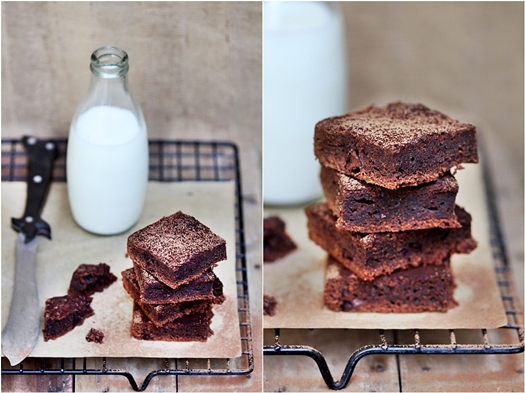 Double Chocolate Fudge Brownies