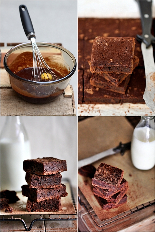 Double Chocolate Fudge Brownies