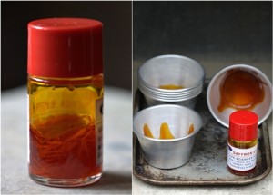 Saffron Caramel Panna Cotta 