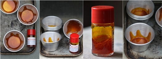 Saffron Caramel Panna Cotta extract