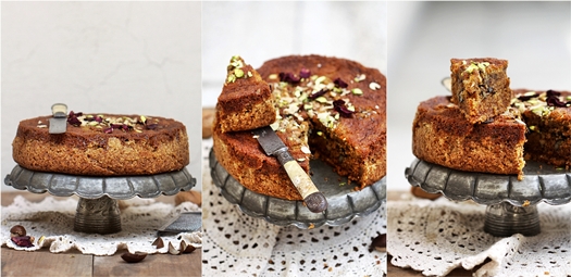 Armenian Nutmeg Walnut Cake