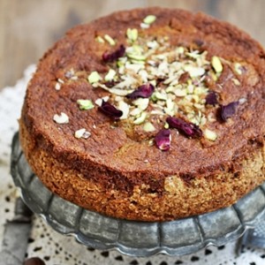 Armenian Nutmeg Walnut Cake