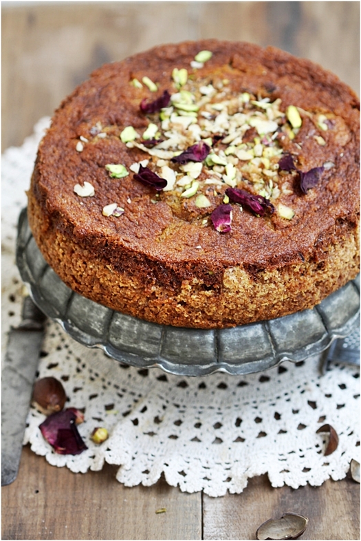 Armenian Nutmeg Walnut Cake