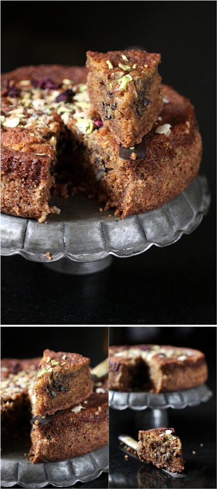 Armenian Nutmeg Walnut Cake