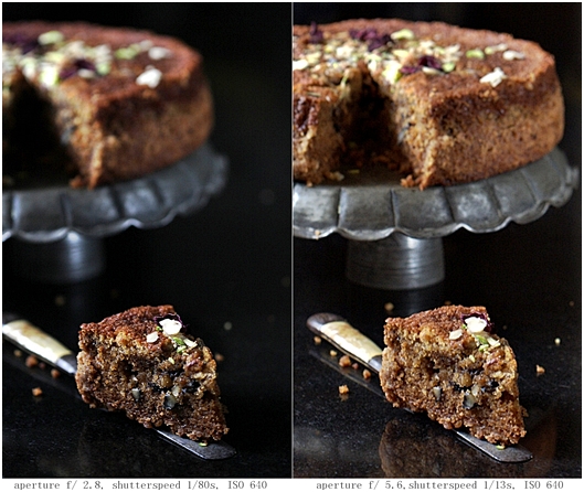 Armenian Nutmeg Walnut Cake 
