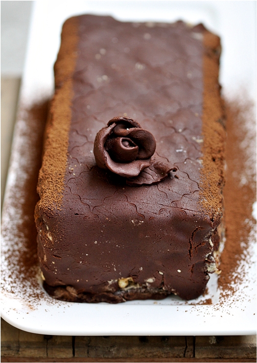 Coffee Vanilla Chocolate Chip Batterberg