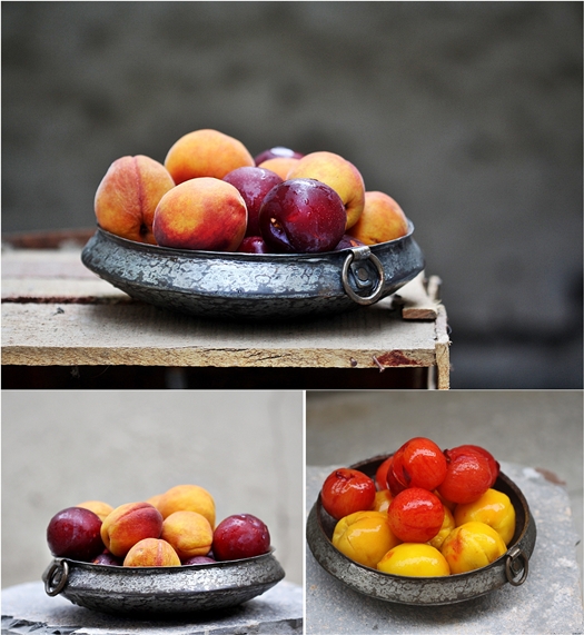 Rustic Peach 'n Plum Summer Galette