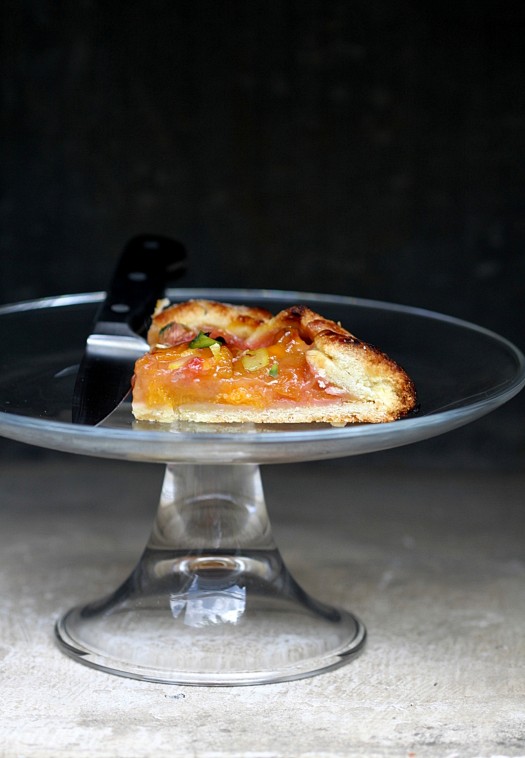 Rustic Peach ‘n Plum Summer Galette