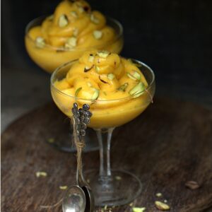 3 Ingredient Mango Sorbet