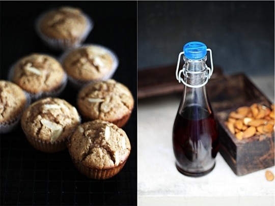 Almond Chocolate Chip Cupcakes 