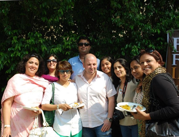 Delhi Bloggers Table with George Colambaris, Aussie Masterchef
