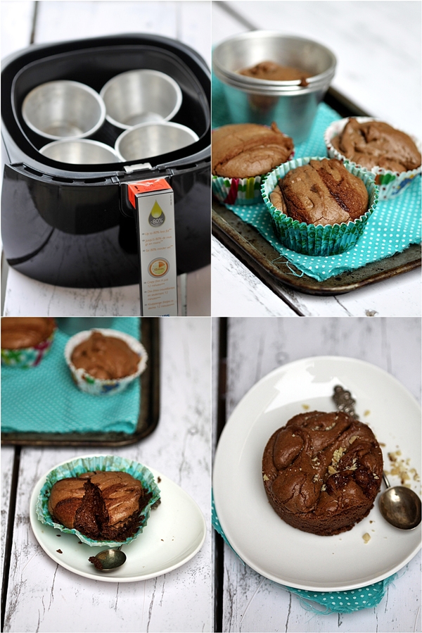 Philips Airfryer Whole Wheat Choc Lava Cake