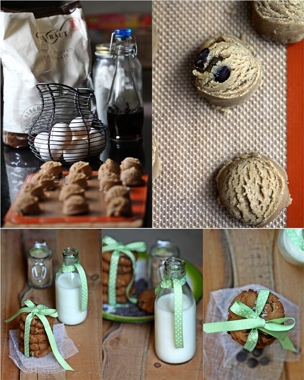 Whole Wheat Chocolate Chip Cookies with Smoked Sea Salt 