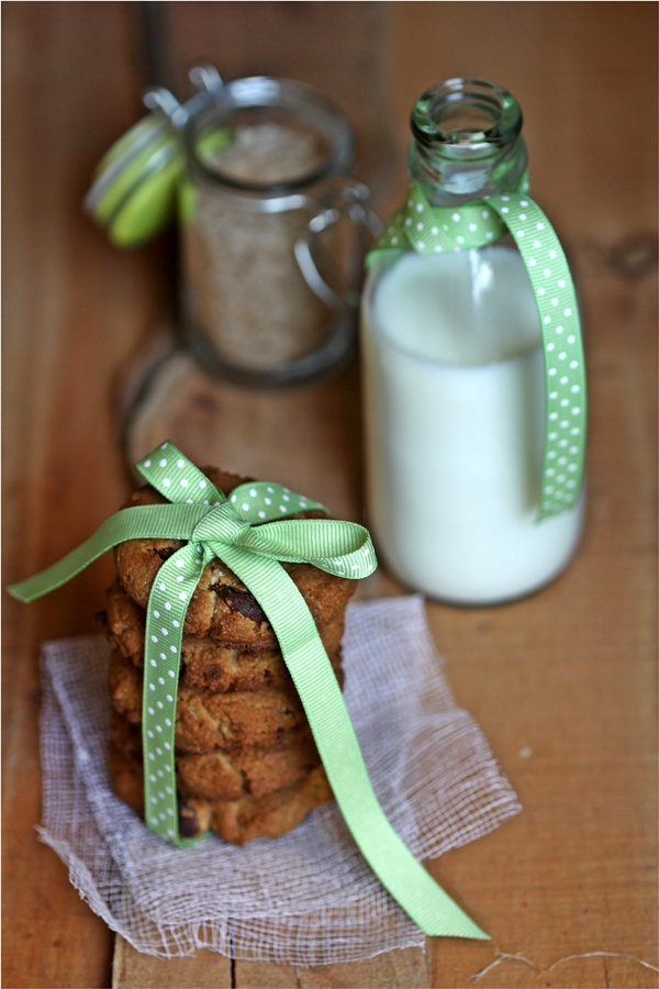 Whole Wheat Chocolate Chip Cookies with Smoked Sea Salt 6