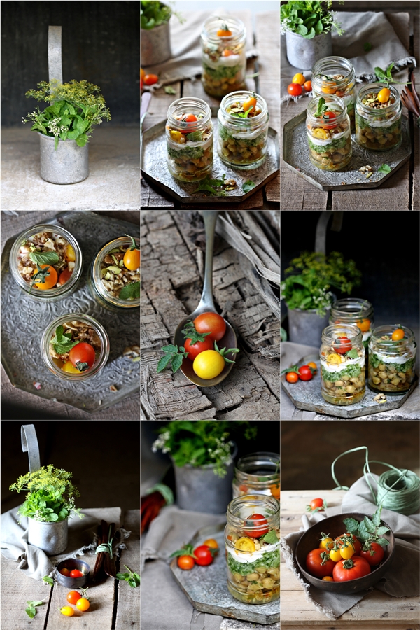 Minty Chickpea Yogurt Parfaits 6