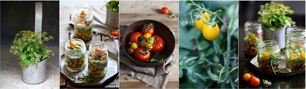 Minty Chickpea Yogurt Parfaits