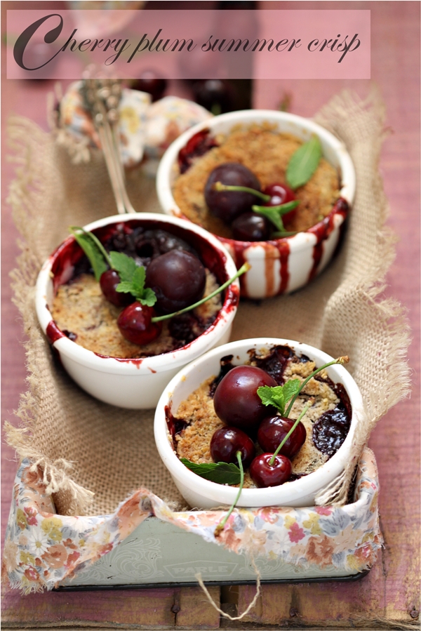 Cherry plum summer crisp 