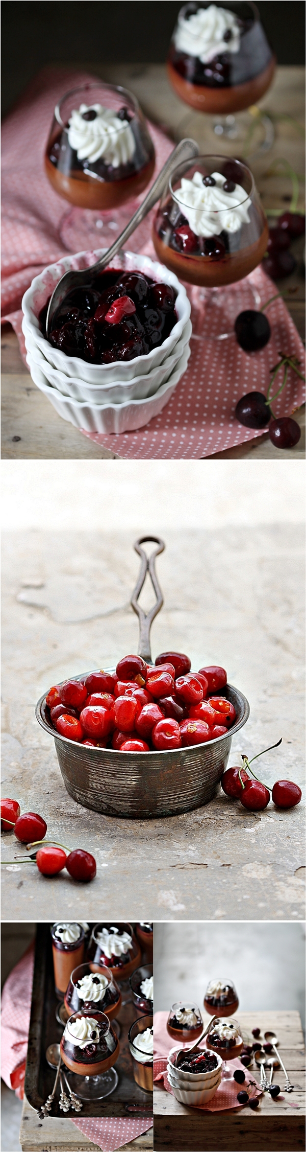 Dark chocolate mousse 8