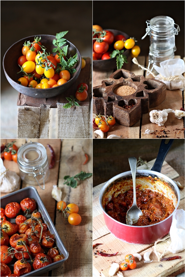Spicy vine tomato relish 