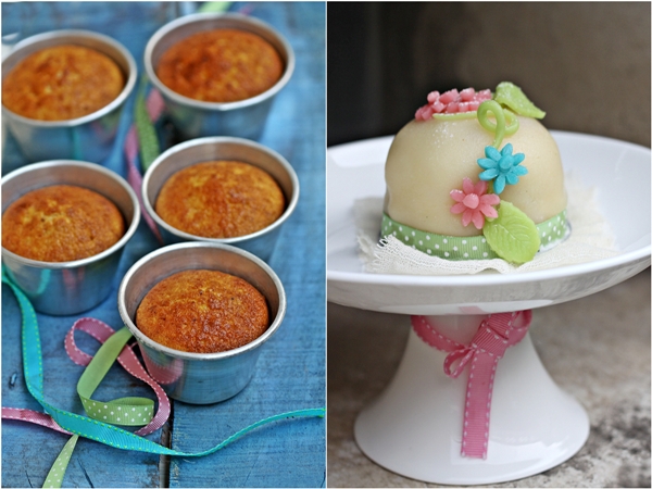 Swedish Prinsesstårta, princess cupcakes 