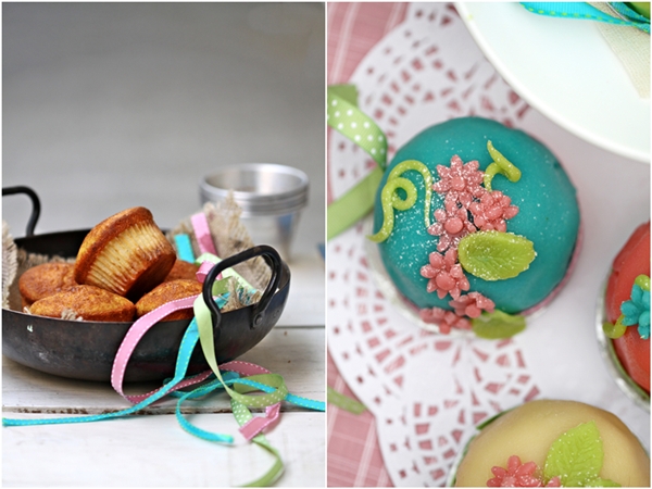 Swedish Prinsesstårta, princess cupcakes 