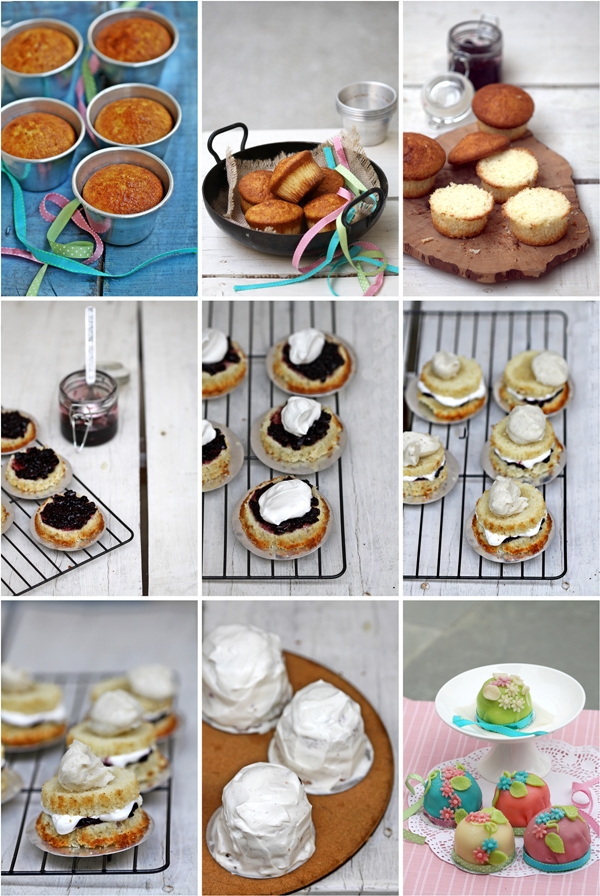 Swedish Prinsesstårta, princess cupcakes 