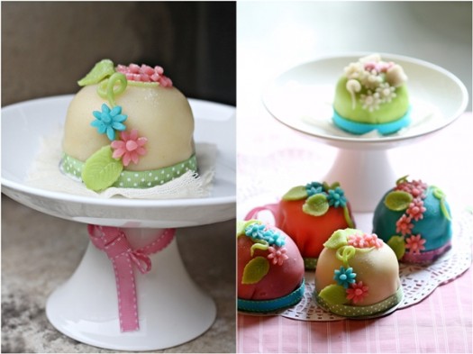 Swedish Prinsesstårta, princess cupcakes 