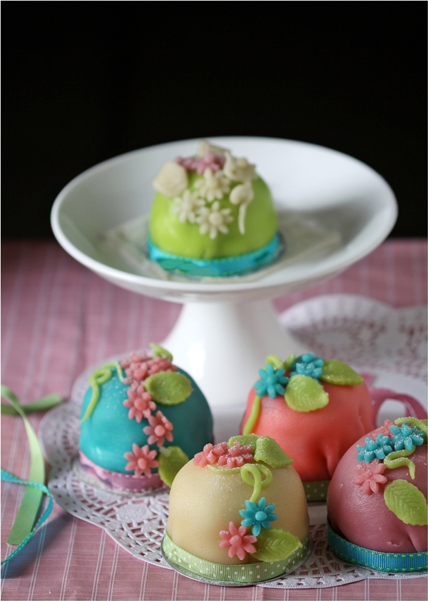Swedish Prinsesstårta, princess cupcakes 