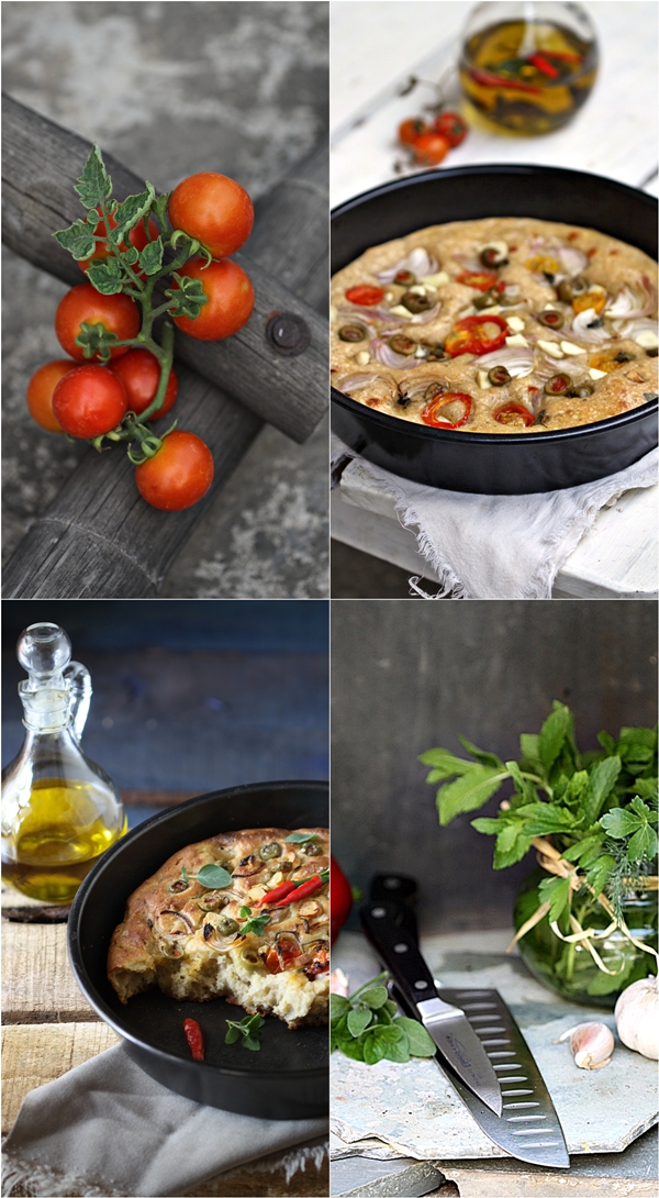  Whole wheat focaccia