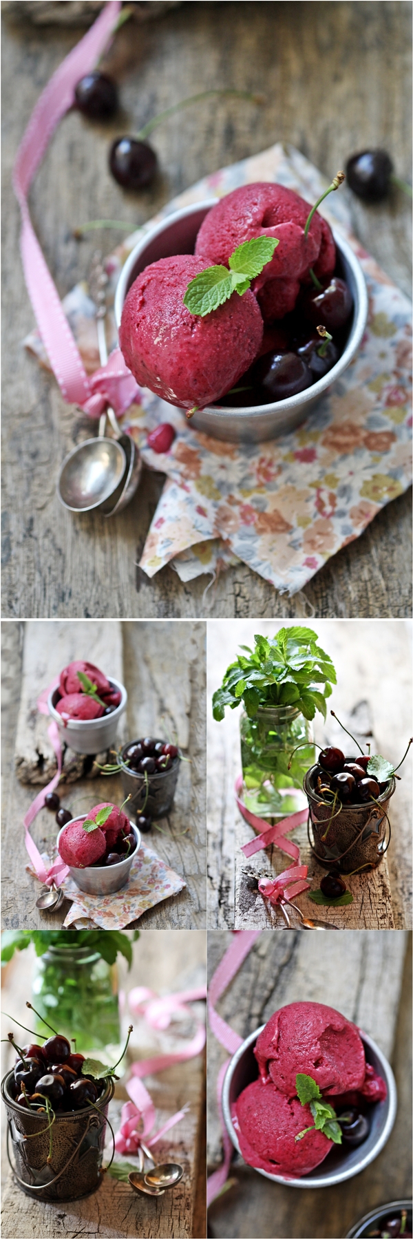 Fresh Cherry Frozen Yogurt 