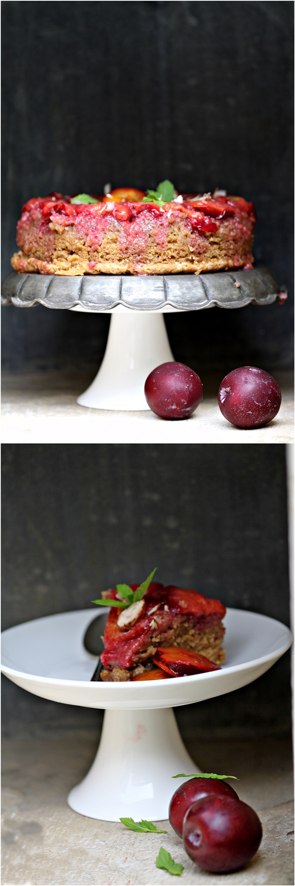 Plum upside-down cake 2