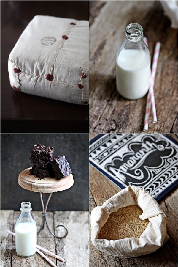 Amaranth Dark Chocolate Brownies 