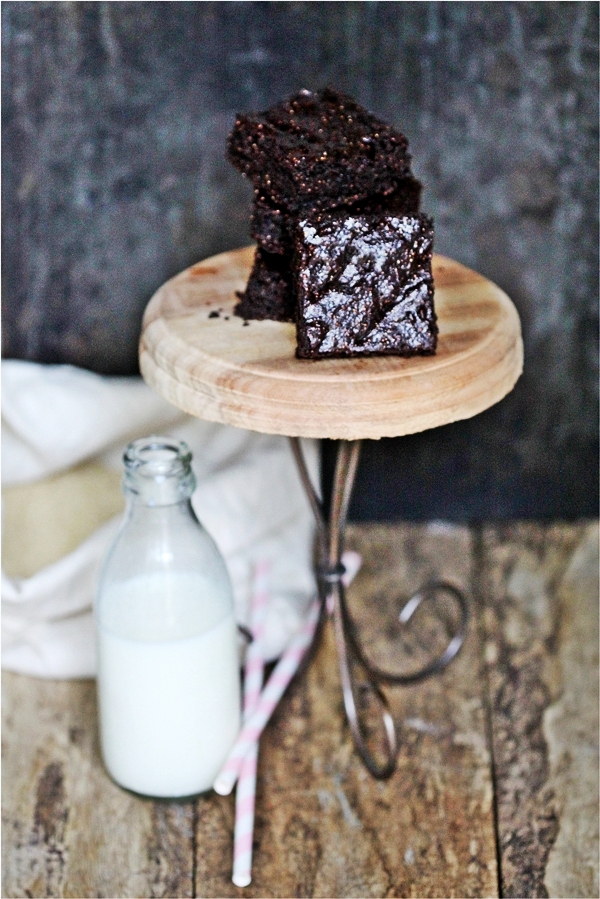 Amaranth Dark Chocolate Brownies 
