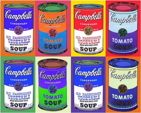 Andy Warhol Soup Can Art