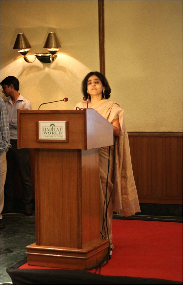 Sunita Narain @ First Food , A Taste of India's Biodiversity, India Habitat Centre, Delhi