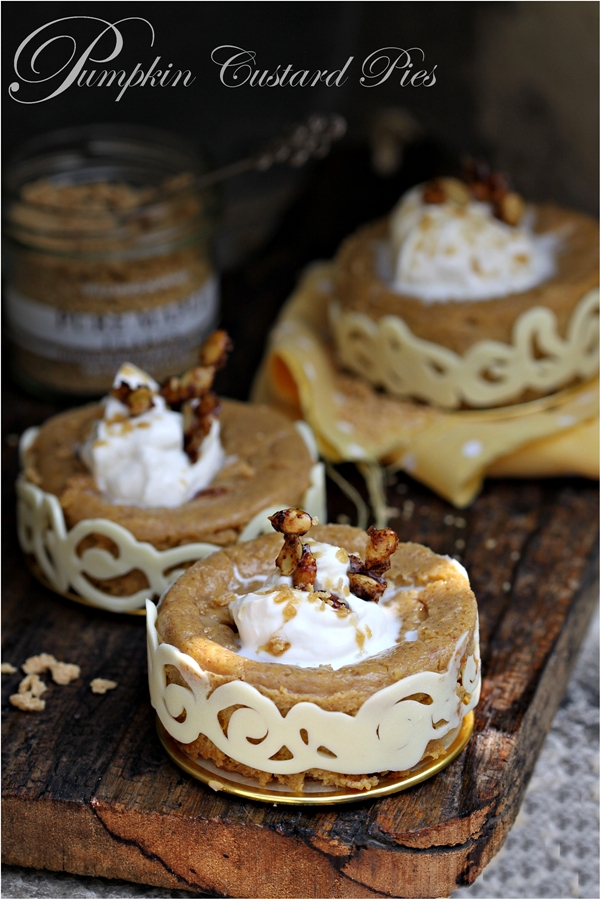 Pumpkin Custard Pies