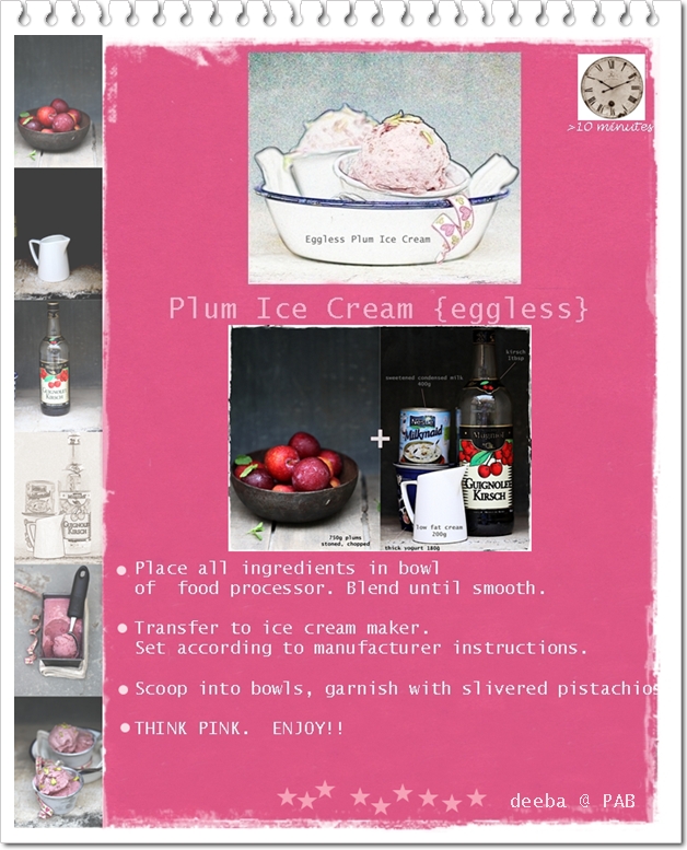 Recipe digital doodle eggless plum ice cream 