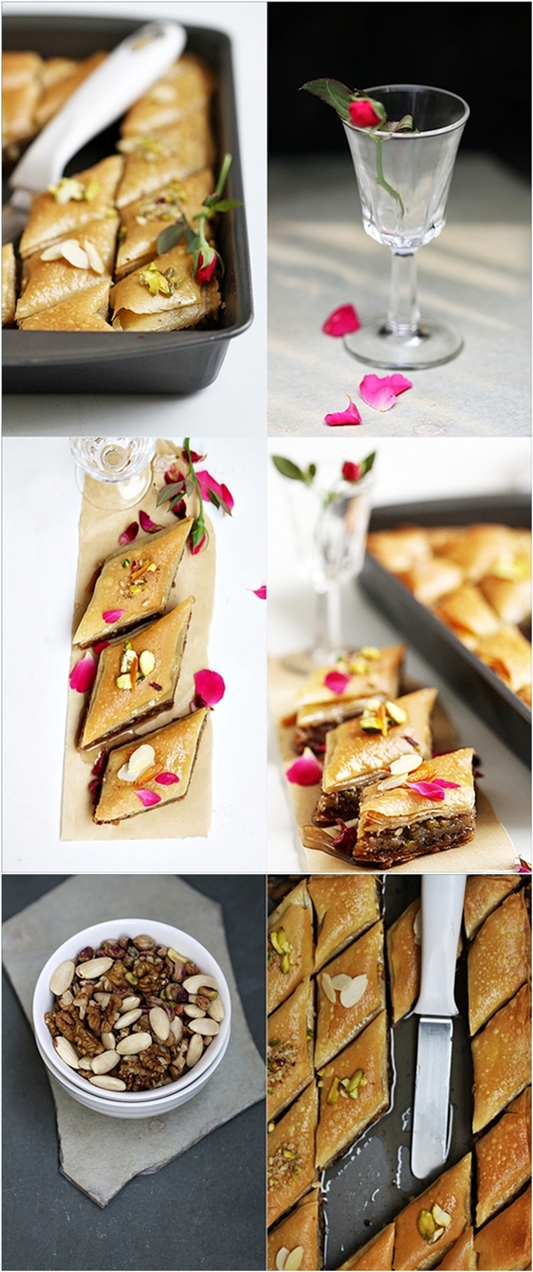 Baklava with phyllo from scratch