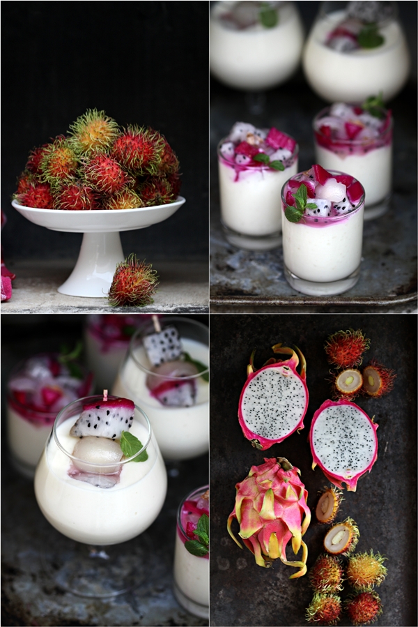 Tropical Coconut Milk Rice Pudding 