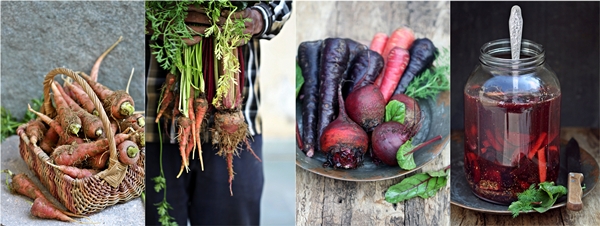 Carrots,beets, home grown 2
