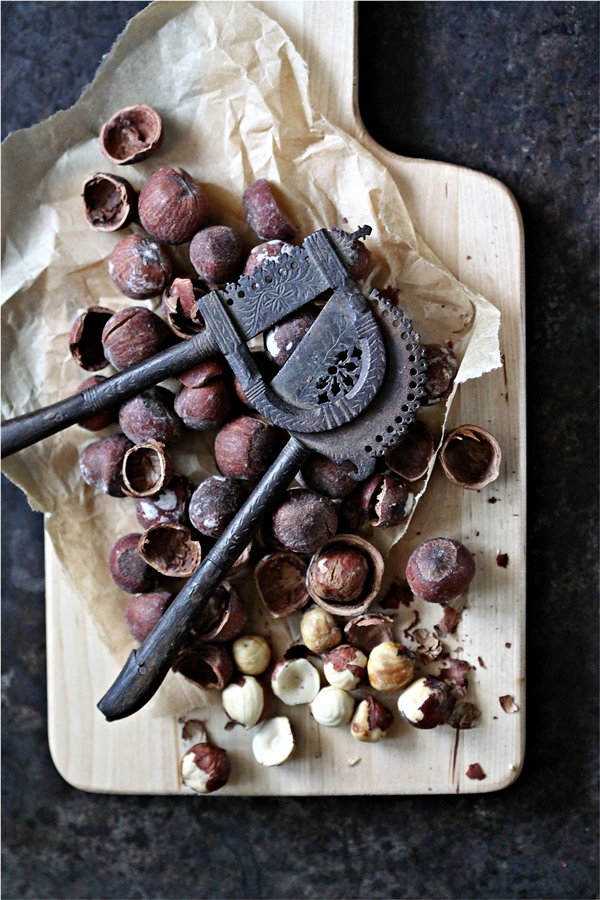 Hazelnuts & Vintage Nutcracker