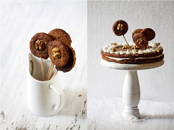 No Quite Anzac Cookie Cake and Pops